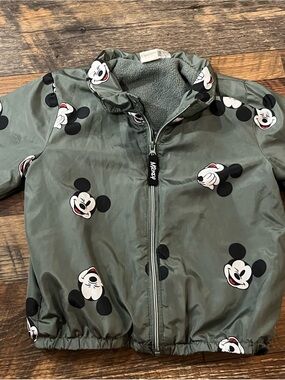 Mickey Mouse Green Baby Jacket